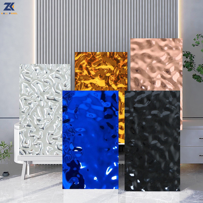 Binnenlands Decoratief pvc-de Rimpelingscomité van het HUISDIERENwater 3D Muurcomité