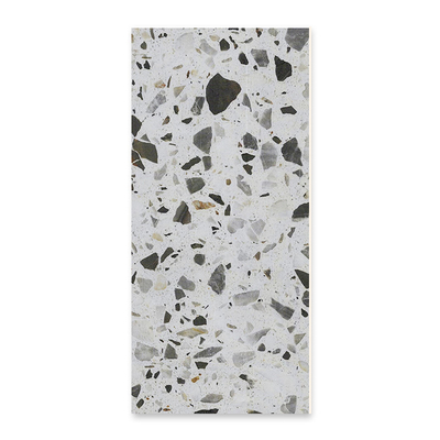 Klasse B1 Brandbestendig Spc Steen Kristal Composite Tile Morden Spc Muurpaneel Met Duurzame Waterdichte slijtvaste laag