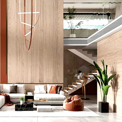 Vochtbestendige bamboe houtskool wandplaat houten plaat voor moderne licht luxe decoratie