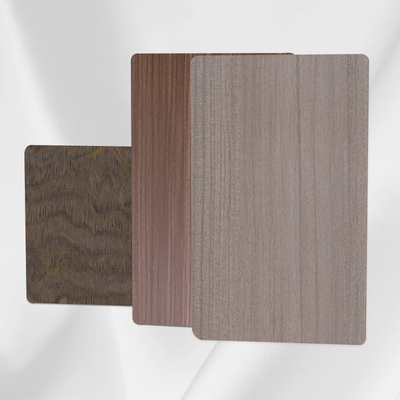 Inrichting decoratieve panelen voor muren waterdicht hout graan bamboe houtskool wandplaat