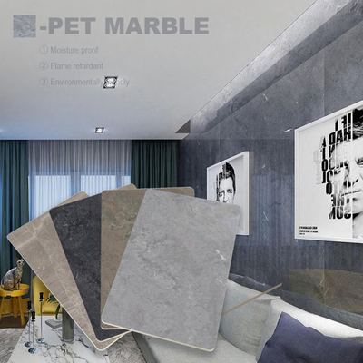 Brandwaarde van niveau B Bamboe houtskool wandplaat voor moderne lichte luxe decoratie