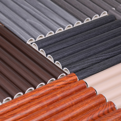 15mm het Comité van de Binnenhuisarchitectuurmuur Houten Plastic de Boograad van pvc